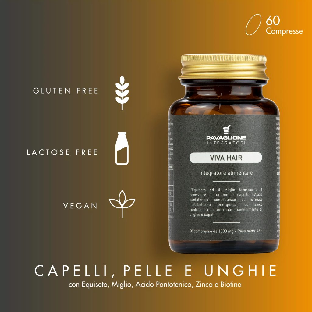 VIVA HAIR Integratore alimentare capelli Pavaglione Integratori