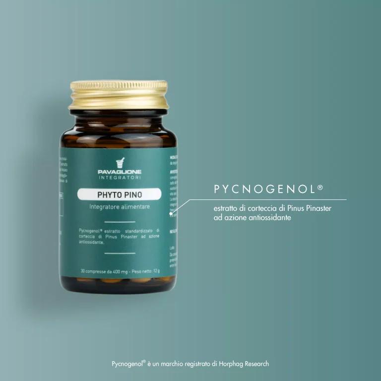 phyto pino radicali liberi e stress ossidativo azione antiossidante pavaglione integratori