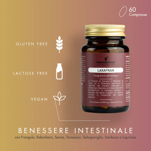 laxafran integratore benessere intestinale integratore digestione integratore intestino pavaglione integratori
